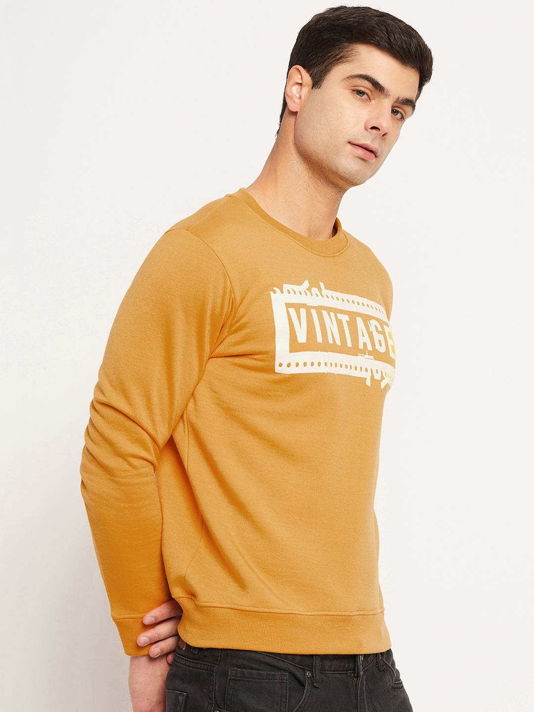 Men's Sweatshirt Mustard