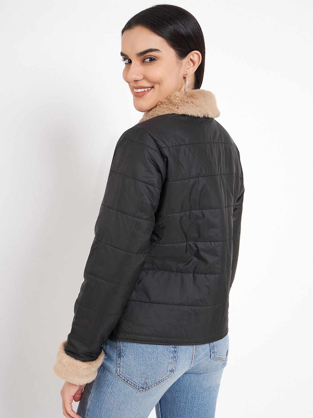 Women's Puffer Jacket  Full Sleeve