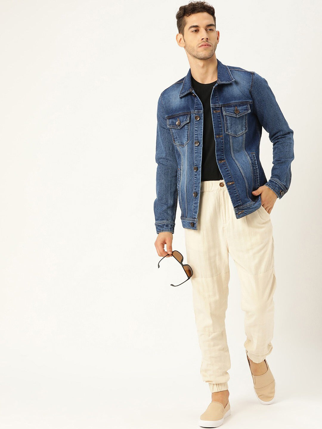 Lightweight Cotton Denim Jacket